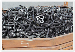 Spring  type rail anchor